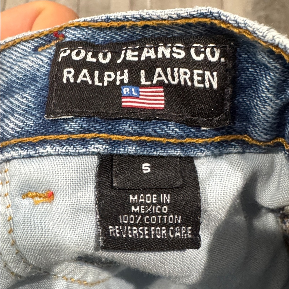 VINTAGE POLO JEANS CO. RALPH LAUREN Kids Jeans size 5 - Picture 5 of 5